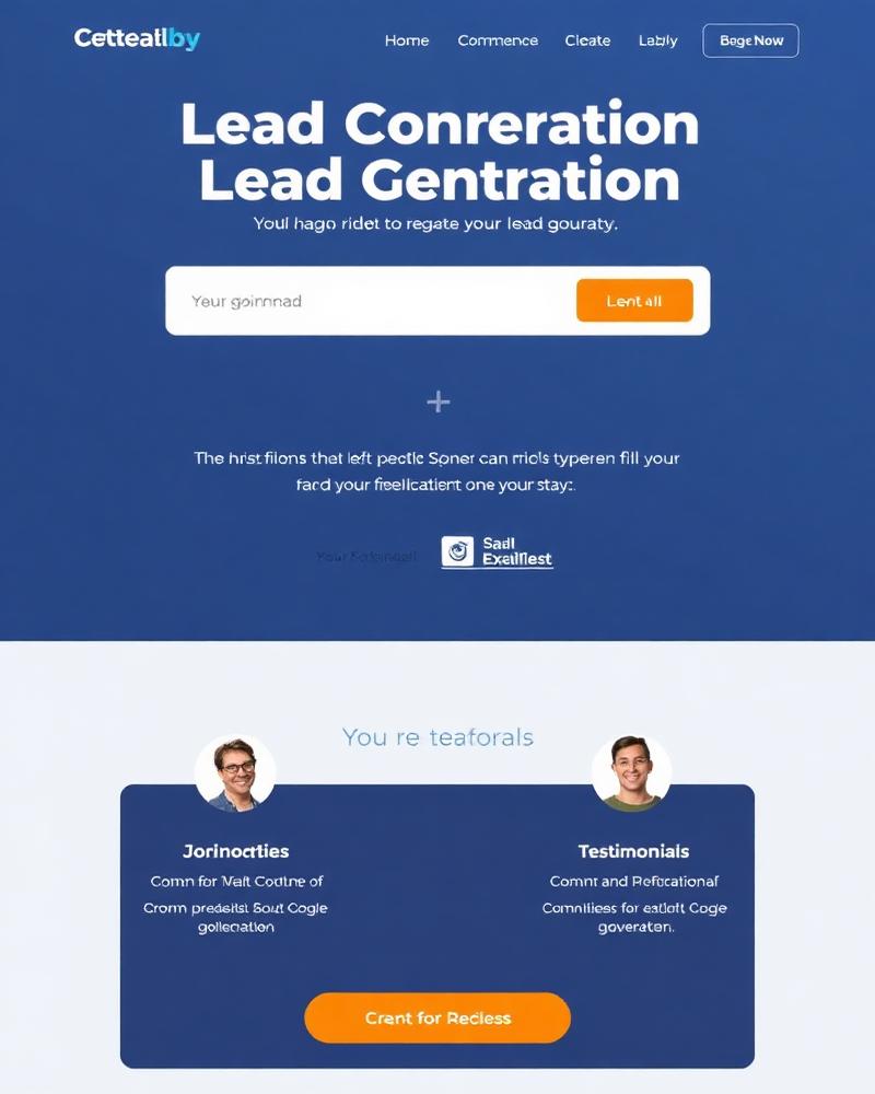 Lead Landing Page
